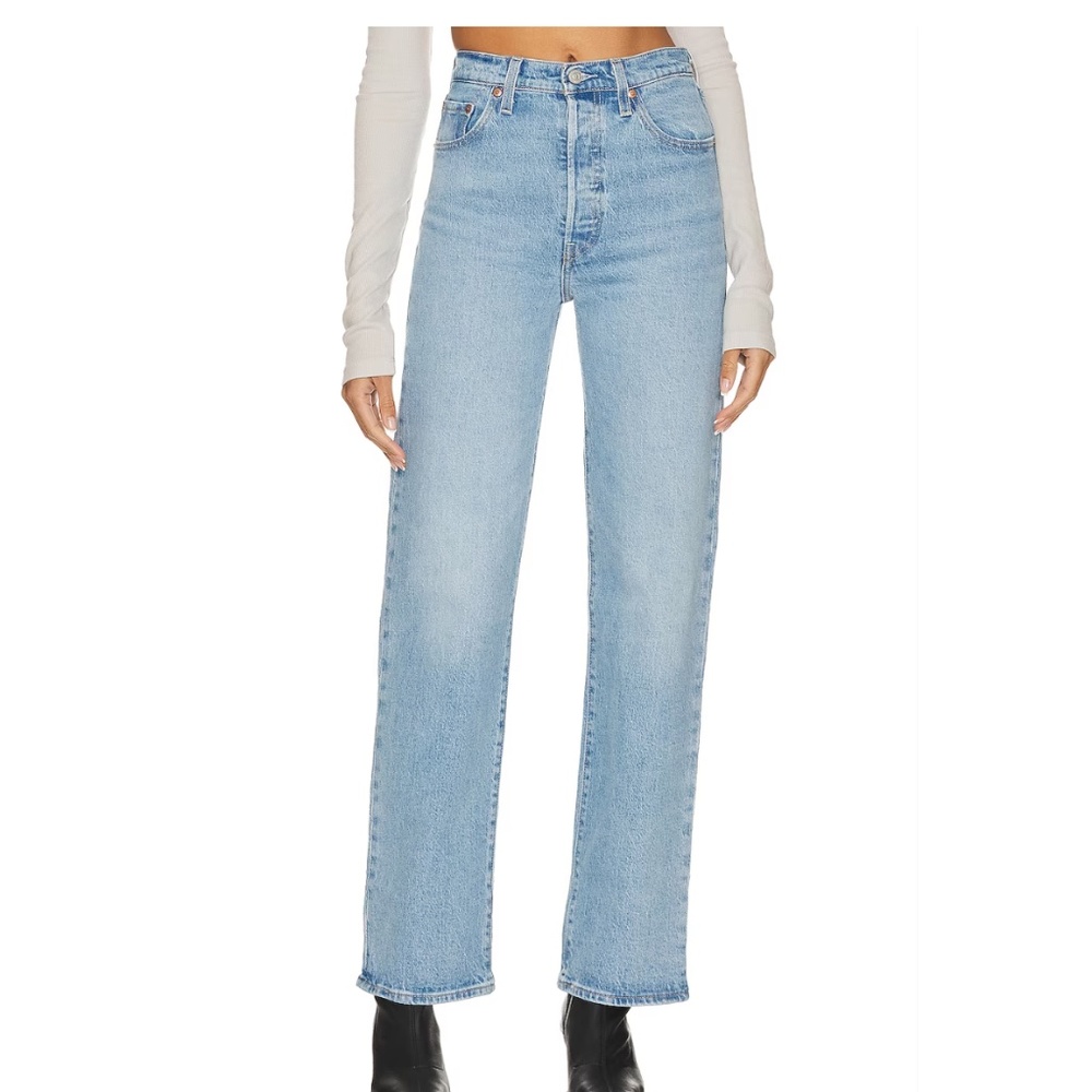 Ribcage Full Length Jeans in Samba Tango Light